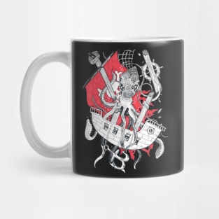 pirate ship attack Mug